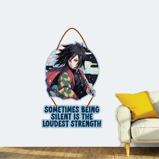 Giyu Tomioka – Silent Strength Wall Hanging