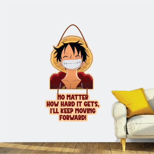 Luffy Motivational Wall Hanging – One Piece