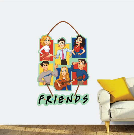 FRIENDS wall hanging – sitcom edition