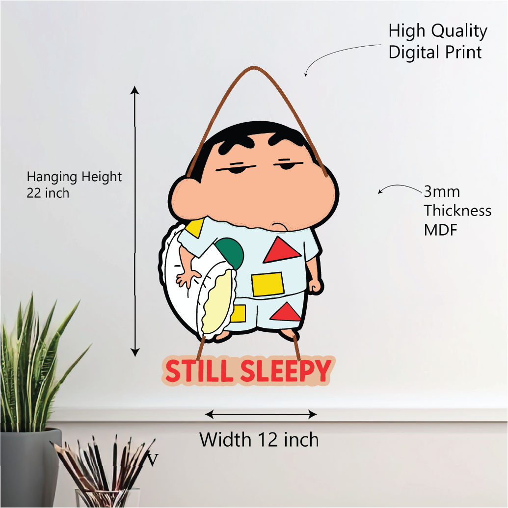 Still Sleepy – Shinchan Wall Hanging