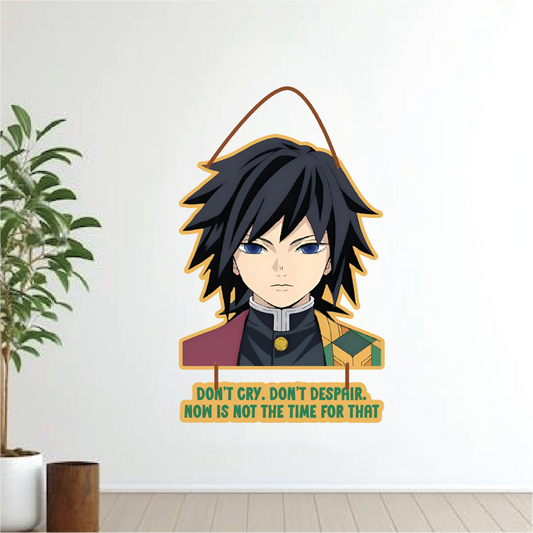 Giyu Tomioka Anime Wall Hanging – Demon Slayer