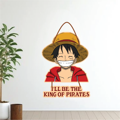 Luffy – I’ll Be the King of Pirates Wall Hanging
