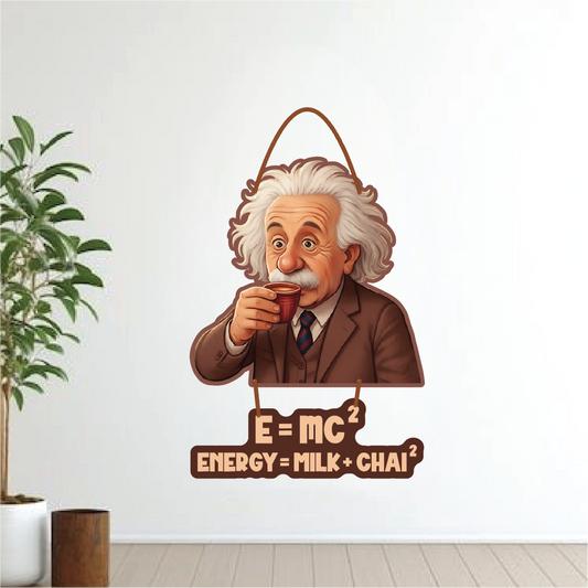 EKDUM Kadak ChaddiFaad Chai wall hanging