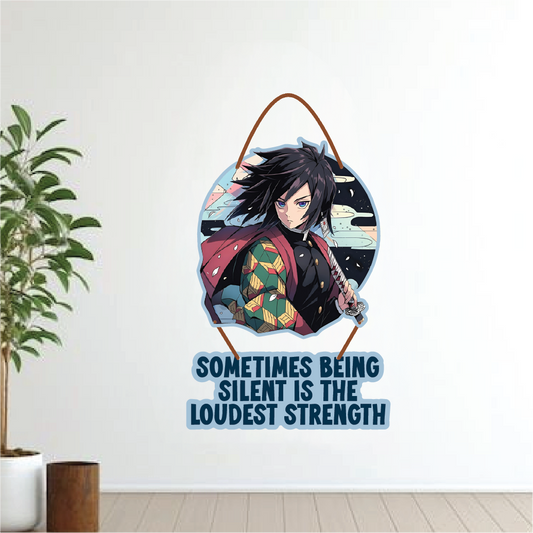 Giyu Tomioka – Silent Strength Wall Hanging