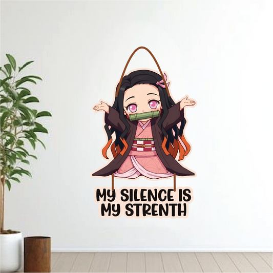 Nezuko Kamado Chibi Wall Hanging