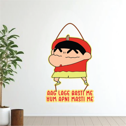 Shinchan Masti Mode – Funny Wall Hanging