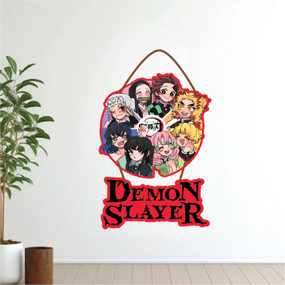 Demon Slayer Hashira Family Wall Hanging