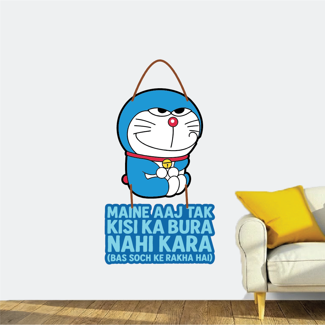 Doraemon – Maine Aaj Tak Kisi Ka Bura Nahi Kara Wall Hanging