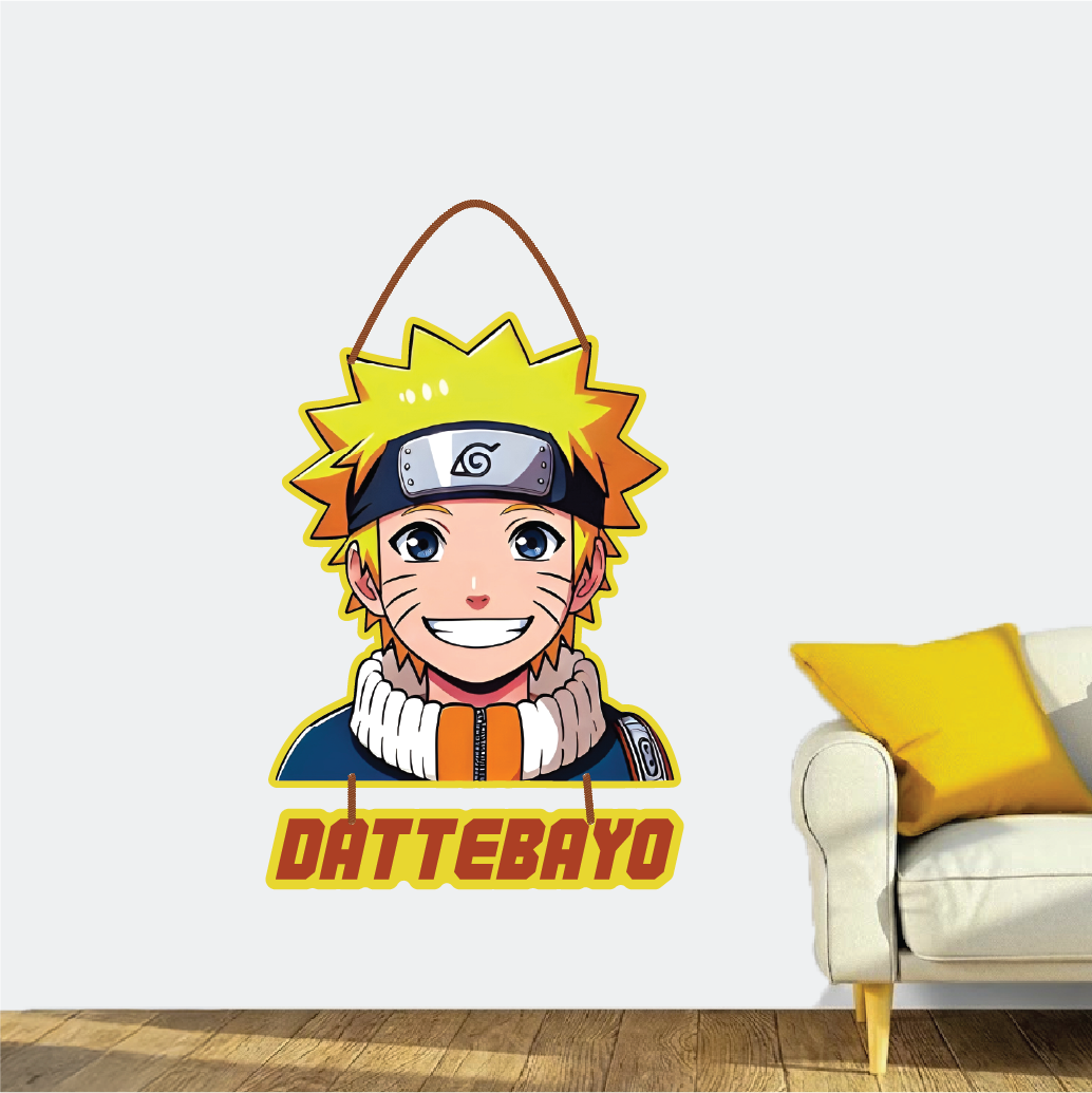 Dattebayo – Naruto Wall Hanging