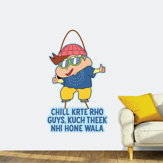 Chill Karte Rho – Funny Mood Kazama Wall Hanging