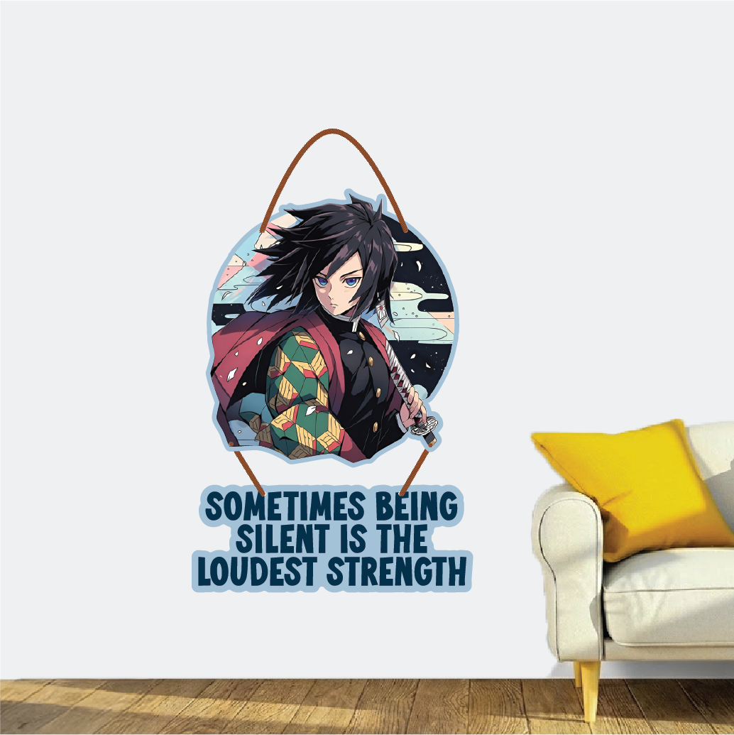 Giyu Tomioka – Silent Strength Wall Hanging
