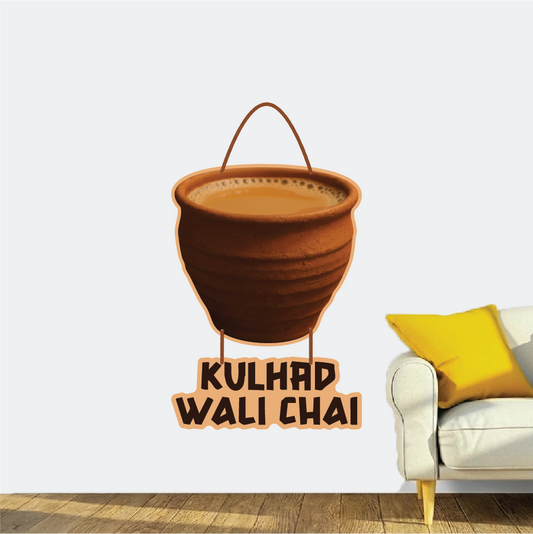 KULHAD wali chai wall hanging