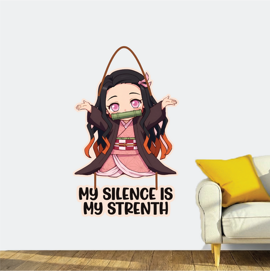 Nezuko Kamado Chibi Wall Hanging