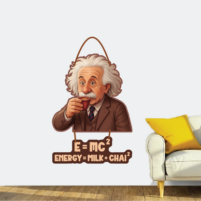 EKDUM Kadak ChaddiFaad Chai wall hanging