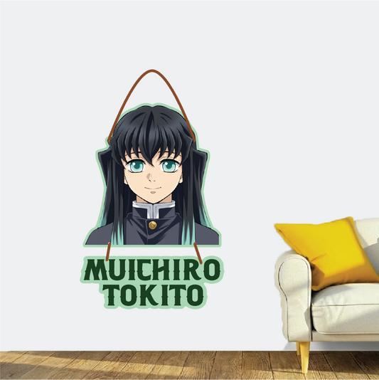 MUICHIRO tokito wall hanging – demon slayer edition