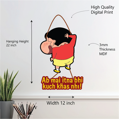 “Shinchan – Ab Ma Itna bhi Kuch Khaas Nahi!” Wall Hanging