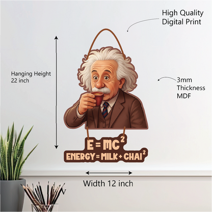 EKDUM Kadak ChaddiFaad Chai wall hanging