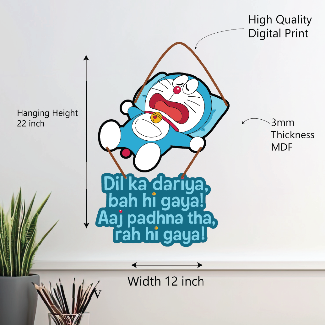 “Dil Ka Dariya – Doraemon Wall Hanging”