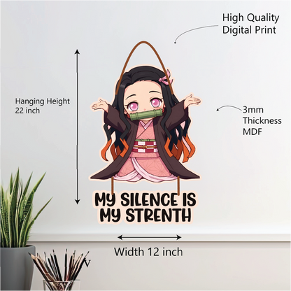 Nezuko Kamado Chibi Wall Hanging