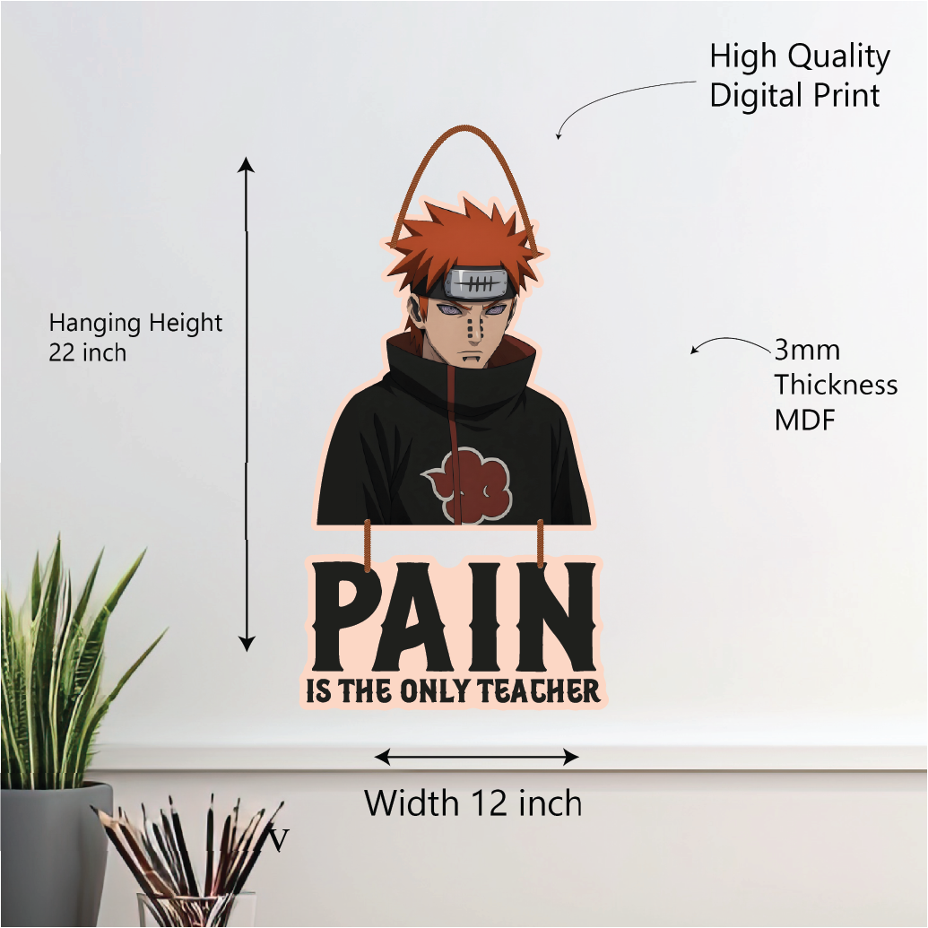 PAIN wall hanging