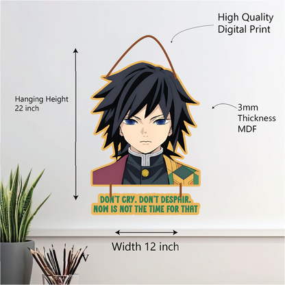 Giyu Tomioka Anime Wall Hanging – Demon Slayer