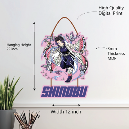 Shinobu Kocho Aesthetic Wall Hanging