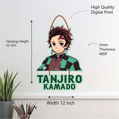 TANJIRO kamado wall hanging – demon slayer classic